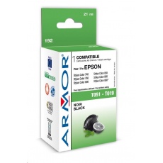 ARMOR ink-jet pre EPSON SC 740, 800, 880, 900 strán, T051/T019, čierná/black () ARMOR ink-jet pre EPSON SC 740, 800, 880, 900 strán, T051/T019, čierná/black ()