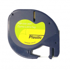 Páska Xerox kompatibilná s DYMO 59422, 12 mm x 4 m, čierna tlač / biele pozadie, LetraTag, plast - ALLPRINT Páska Xerox kompatibilná s DYMO 59422, 12 mm x 4 m, čierna tlač / biele pozadie, LetraTag, plast - ALLPRINT