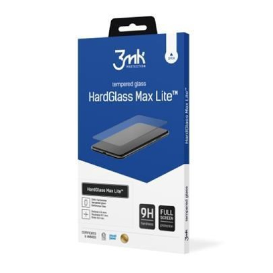 3mk ochranné sklo HardGlass Max Lite pre Xiaomi Redmi Note 11 4G / 11S 4G, čierne