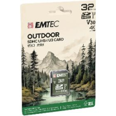 Pamäťová karta SDHC 32GB UHS1 U3 V30 OUTDOOR EMTEC