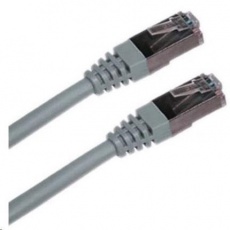 Patch kabel Cat6, FTP - 15m, šedý Patch kabel Cat6, FTP - 15m, šedý