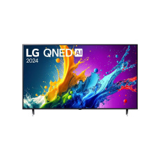 LG QNED80 43" TV, 4K Ultra HD, QNED, webOS, HDR, Bluetooth 5.1, Wi-Fi, ThinQ, AI Sound Pro