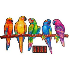 ZVÍŘATA Playful Parrots (RS) puzzle UNIDRAGON