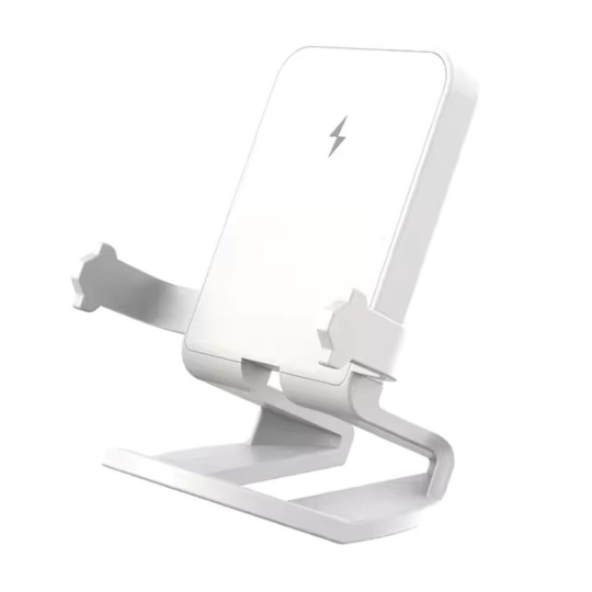 1stCOOL bezdrátová přenosná QI nabíječka 15W, panáček, USB-C, bílá 1stCOOL bezdrátová přenosná QI nabíječka 15W, panáček, USB-C, bílá