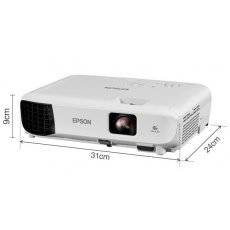 EPSON - poškozený obal - projektor EB-E10, 1024x768, 3600ANSI, 15000:1, USB, VGA, HDMI