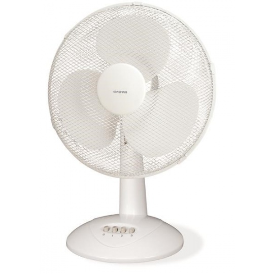 Orava SF-13 stolní ventilátor, oscilace, 3 rychlosti, průměr 30 cm