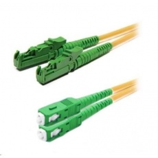 Duplexní patch kabel SM 9/125, OS2, E2000(APC)-SC(APC), LS0H, 2m