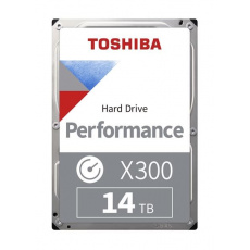 TOSHIBA HDD X300 14TB, SATA III, 7200 rpm, 256MB cache, 3,5", BULK