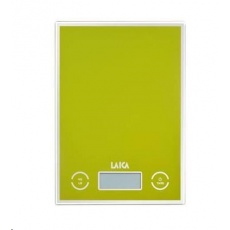 Laica digitální kuchyňská váha zelená 5kg Laica digitální kuchyňská váha zelená 5kg