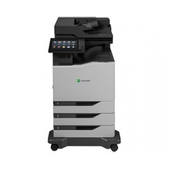 Tlačiareň LEXMARK CX860dte A4 COLOR LASER, 57 str./min, 2048MB USB, LAN, duplex, dotykový LCD displej, 2x zásobník papiera