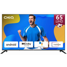 CHiQ U65G7LX TV 65", UHD, smart, Android, Dolby Vision, Frameless