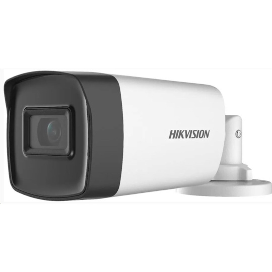 Hikvision DS-2CE17H0T-IT3FS(2.8mm), 5MPix HDTVI Bullet kamera; IR 40m, Mikrofon, 4v1, IP67