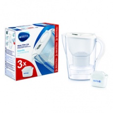Filtračná kanvica Marella Memo biela 3MX+ BRITA Filtračná kanvica Marella Memo biela 3MX+ BRITA
