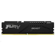 KINGSTON DIMM DDR5 128GB (Kit of 4) 5200MT/s CL40 FURY Beast Black XMP