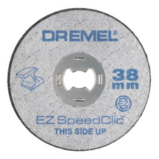 DREMEL kotouče na řezání v kovu s rychloupínáním EZ SpeedClic, 5dílná sada.