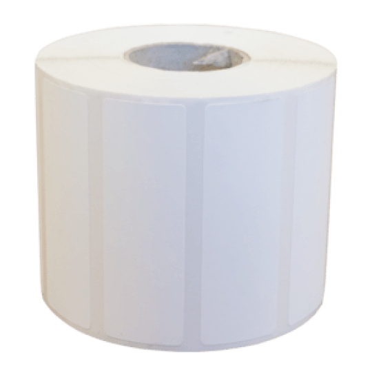 Labels (paper, plastic), label roll, Zebra, synthetic, W 30mm, H 15mm, rolls/box 3 rolls/box