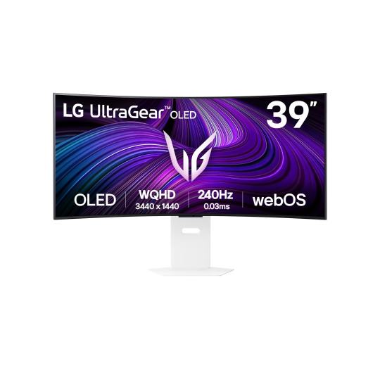 LG MT OLED 39" 39GX90SA - OLED panel, Smart, 3440x1440, 240Hz, 2xHDMI, DP, USB 3.0, nast výška, G-sync