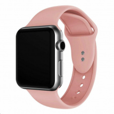 eses Silikonový řemínek 38mm/40mm S/M/L růžový pro Apple Watch eses Silikonový řemínek 38mm/40mm S/M/L růžový pro Apple Watch