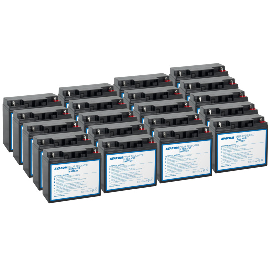 AVACOM Náhradní baterie AVA-RBP20-12180-KIT pro UPS AEG AVACOM Náhradní baterie AVA-RBP20-12180-KIT pro UPS AEG