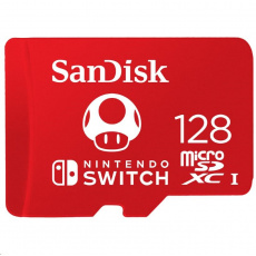 Karta SanDisk MicroSDXC 512 GB pre Nintendo Switch (R:100/W:90 MB/s, UHS-I, V30,U3, C10, A1) licencovaný produkt,Super Mario