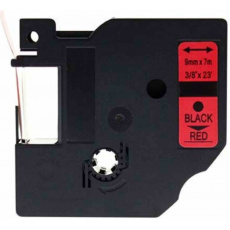Páska Xerox kompatibilná s DYMO 40917 S0720720, 9 mm x 7 m, čierna tlač / červená podložka, D1 - ALLPRINT Páska Xerox kompatibilná s DYMO 40917 S0720720, 9 mm x 7 m, čierna tlač / červená podložka, D1 - ALLPRINT