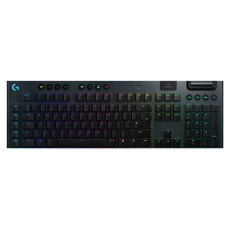 Logitech Mechanical Gaming Keyboard G915 LIGHTSPEED Wireless RGB - GL Tactile - CARBON - US INT'L - 2.4GHZ/BT Logitech Mechanical Gaming Keyboard G915 LIGHTSPEED Wireless RGB - GL Tactile - CARBON - US INT'L - 2.4GHZ/BT