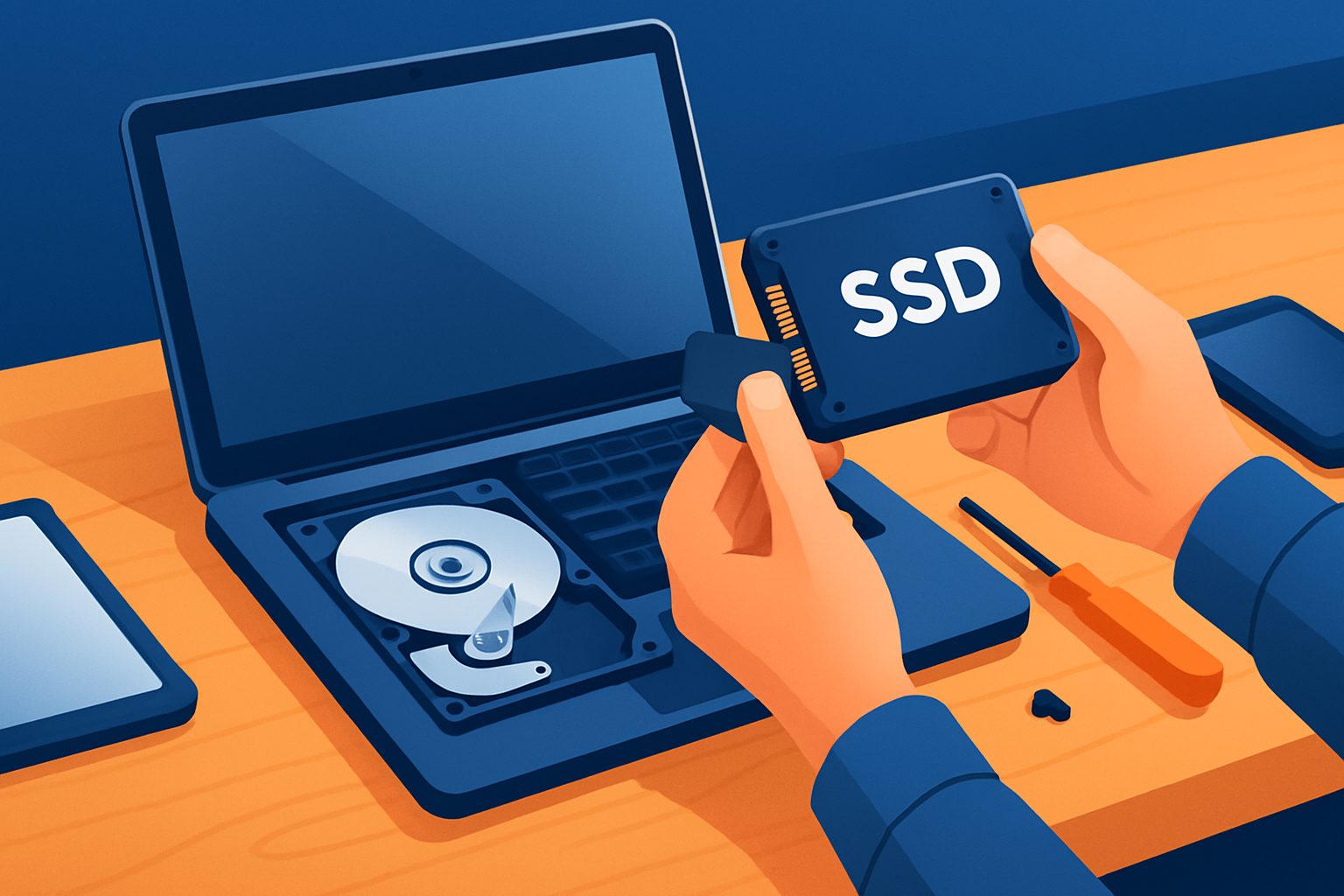 SSD vs HDD — prečo dnes vymeniť disk za SSD a rýchlo oživiť starý počítač
