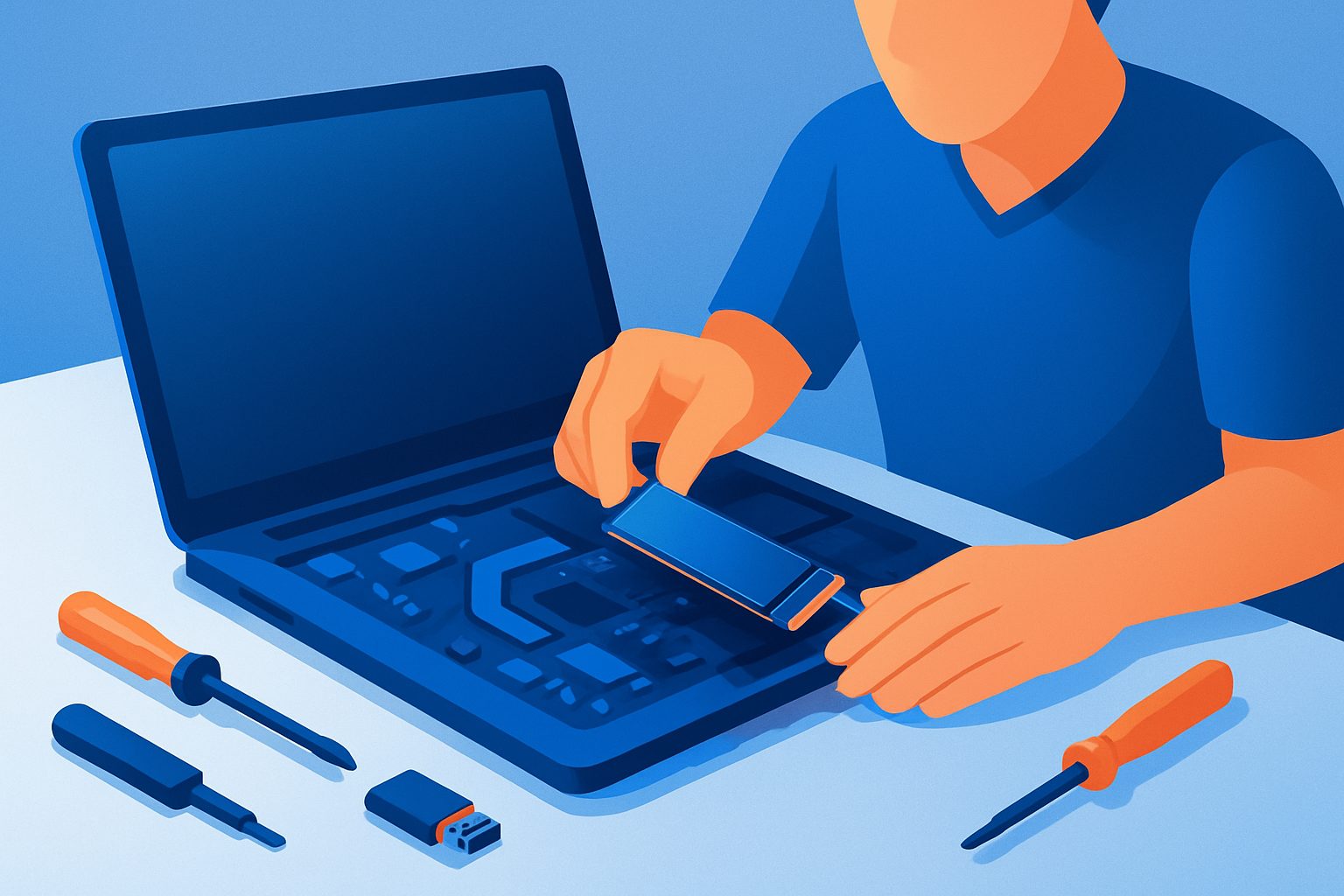 Výmena HDD za SSD v notebooku: klonovanie krok za krokom