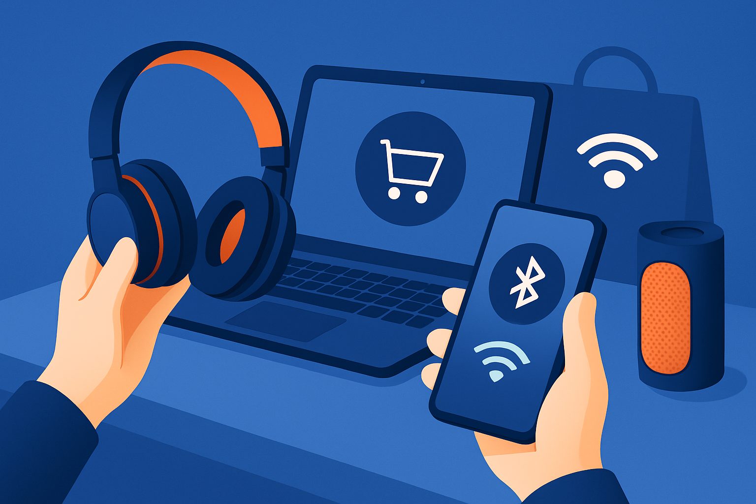 Ako spárovať Bluetooth slúchadlá a reproduktor s počítačom a telefónom