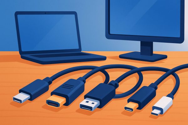 USB-C, Thunderbolt, HDMI, DisplayPort — ktorý kábel na čo (praktický prehľad)
