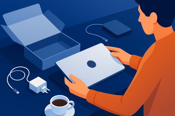 Ako správne nastaviť nový notebook po vybalení — krok za krokom