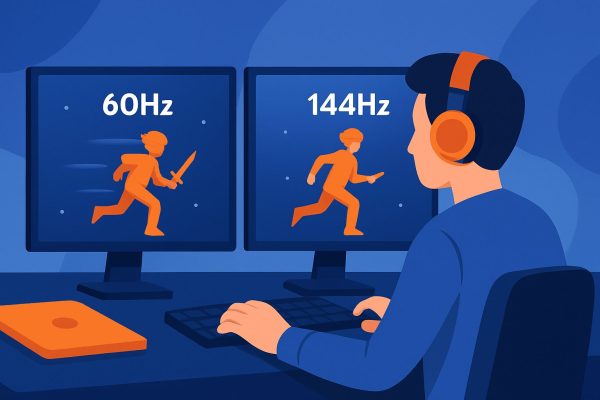 Herný monitor: čo znamená 144 Hz a odozva