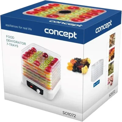 Concept SO1072 sušička potravín, biela