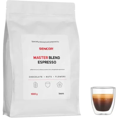 Sencor Master Blend Espresso zrnková káva, 1 kg
