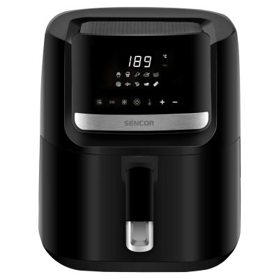 Sencor Vita SFR 6550BK teplovzdušná fritéza, 6,5 l, čierna