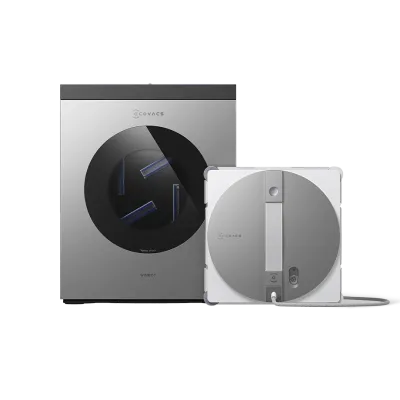 Ecovacs WINBOT W3 OMNI robotický čistič okien, biely/strieborný