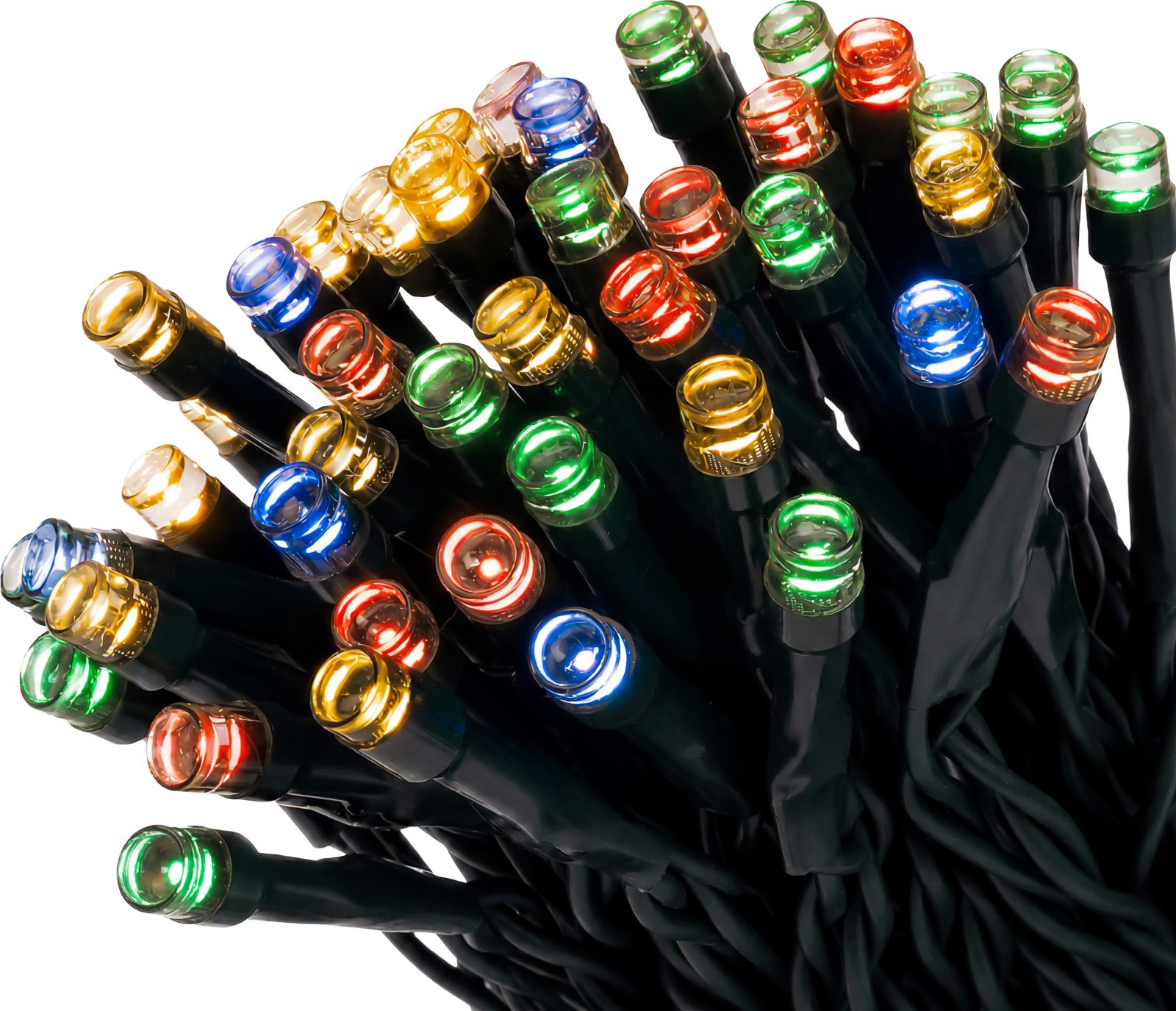 Retlux RXL 206 vánočný reťaz, 100 LED, viacfarebný