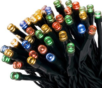 Retlux RXL 206 vánočný reťaz, 100 LED, viacfarebný