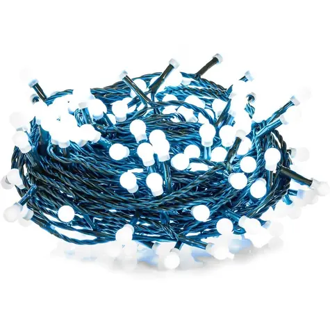 Retlux RXL 222 vianočná reťaz, 200 LED, 20+5 m, studená biela