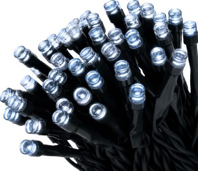 Retlux RXL 261 vianočná reťaz, 100 LED, 10+5 m, studená biela