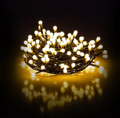 Retlux RXL 265 vianočný reťaz 100 LED (10+5 m), teplá biela
