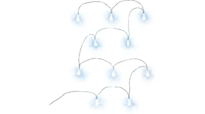 Retlux RXL 283 svietiaca girlanda, 10 LED, biela