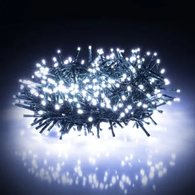 Retlux RXL 288 vianočná reťaz, studená biela (11+5 m, 600 LED)