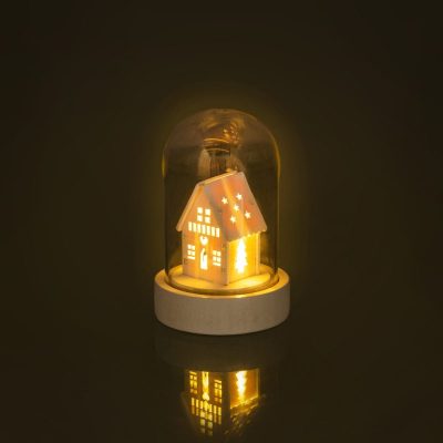 Retlux RXL 319 vianočná dekorácia (kopuľa, 1 LED, teplá biela)