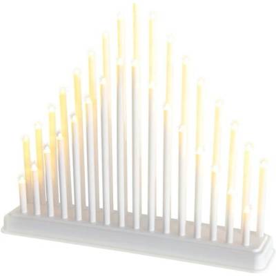 Retlux RXL 403 vianočný svietnik 33 LED, biely