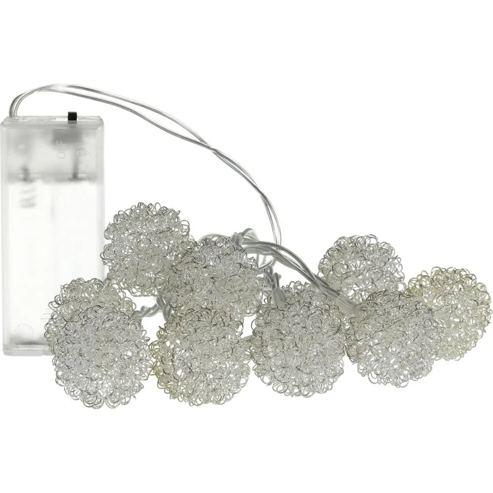 Retlux RXL 493 vianočná girlanda 10 LED, teplá biela